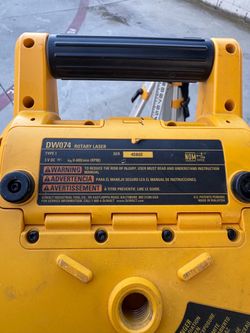 DEWALT DW074 Rotary Laser Level