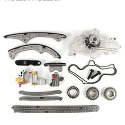 Engine Timing Chain Kit with Water Pump Fits for 2007-
2010 Ford Edge Flex Taurus 3.5L for Lincoln MKS MKT MKX
for Mazda 6 CX-9 3.5L 3.7L DOHC Replace