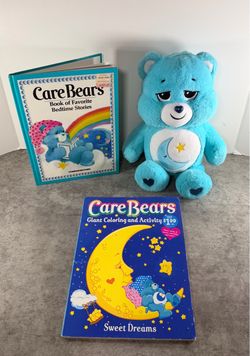Care Bears Plush, Hardcover Book & Activity Book Set