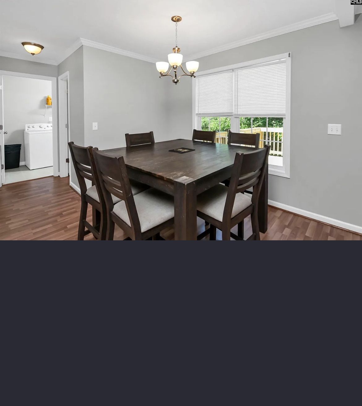 6 Seat Kitchen Table Set $199