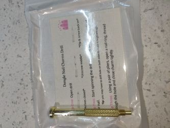Nail Dangle Charm Drill. NAIL SUPPLY