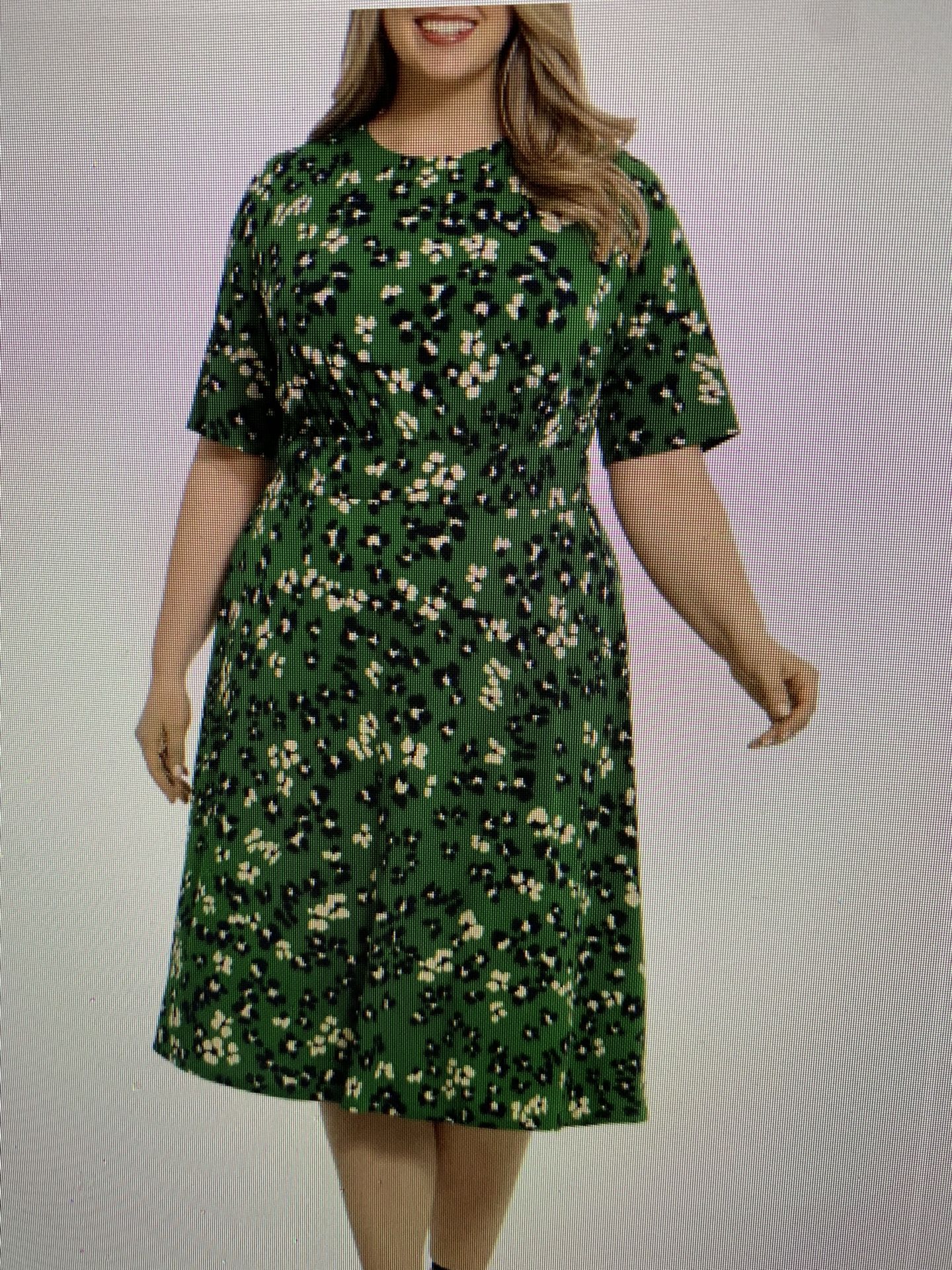London Times Fit & Flare Dress