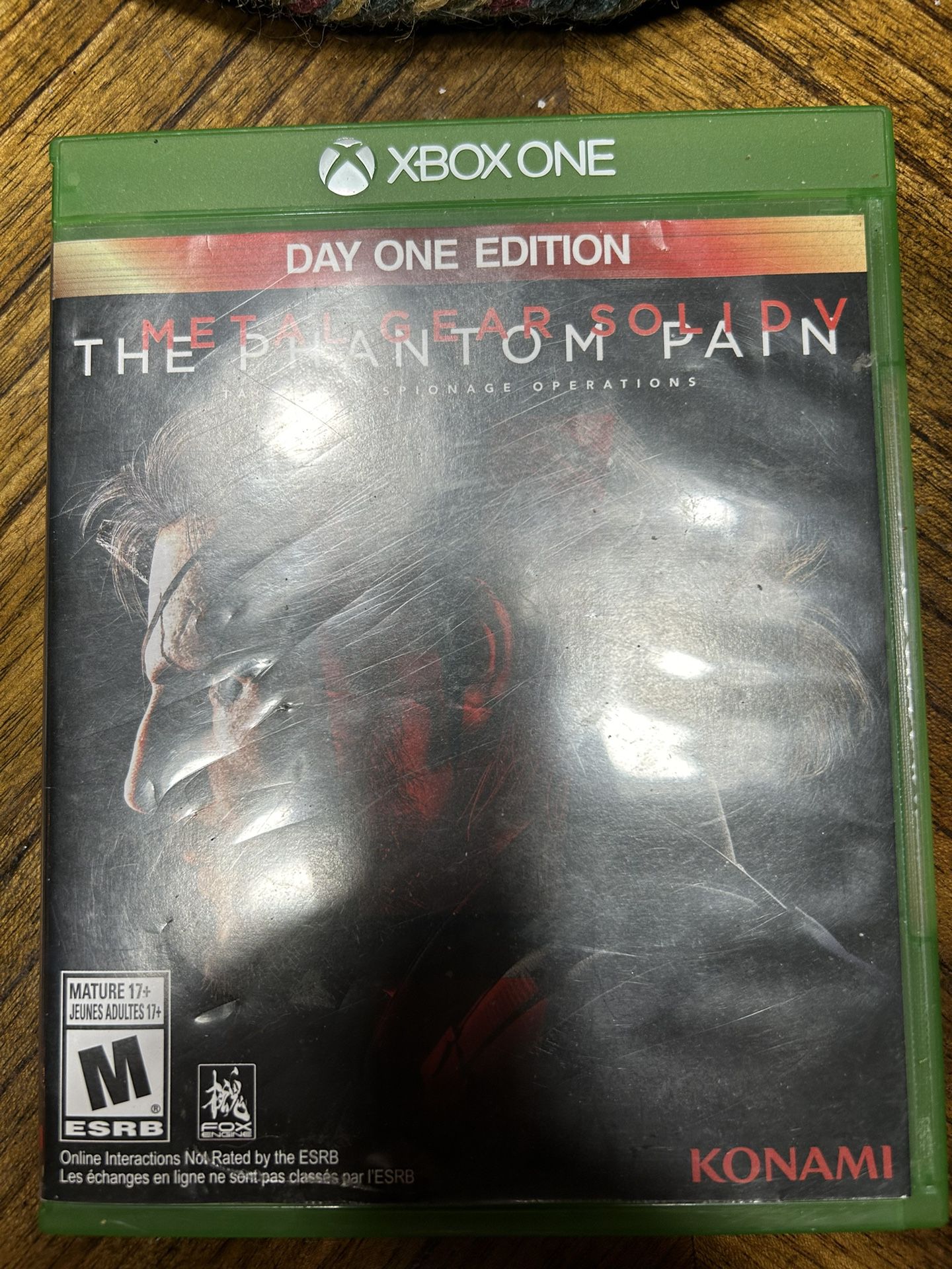 Metal Gear Solidity The Phantom Pain Xbox One