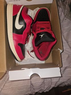 Nike WMNS Air Jordan 1 Low in the Mystic Hibiscus and Coconut Milk