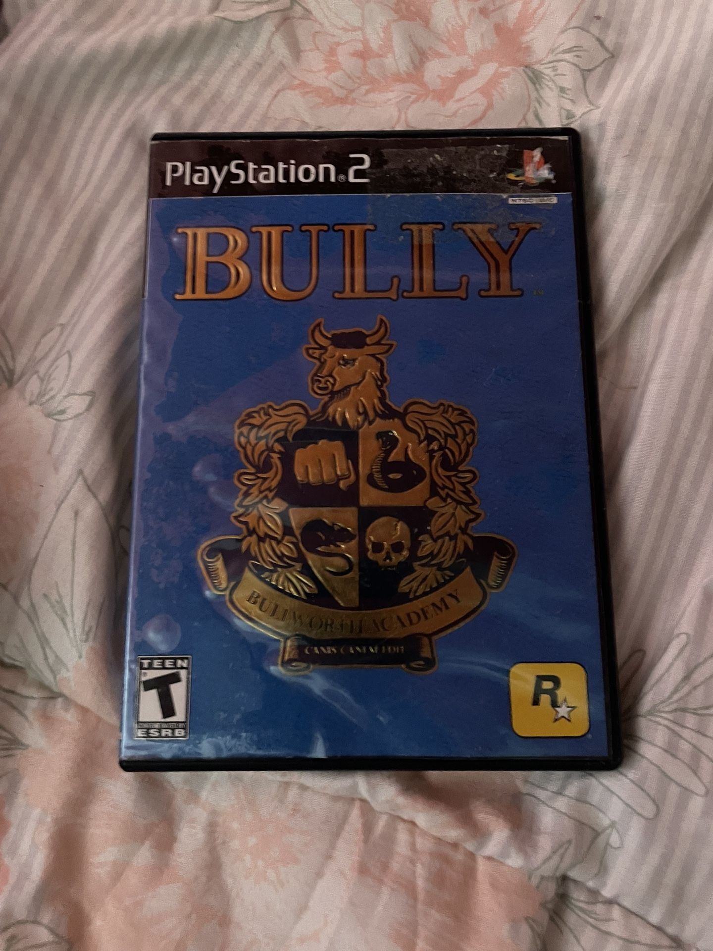 Bully PS2 game with case and manual #gaming