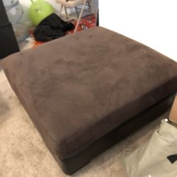 Brown Ottoman 