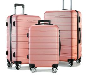 Traveler Suitcases and Luggage Clearance Carry On Maletas De Viaje Hard Sided Luggage set of 3 used