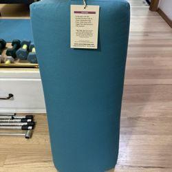 Brand new Hugger Mugger Standard Size Yoga Bolsters In Aqua And Plum