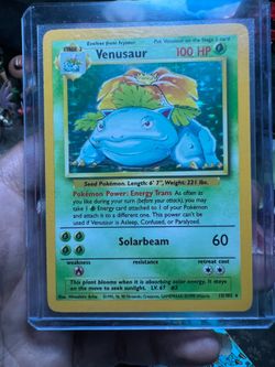 Venasuar base set holo