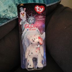 TY beanie In Package. 1998 Glory The bear