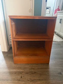 Wooden Bookshelf