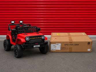 Red Powered Ride On
