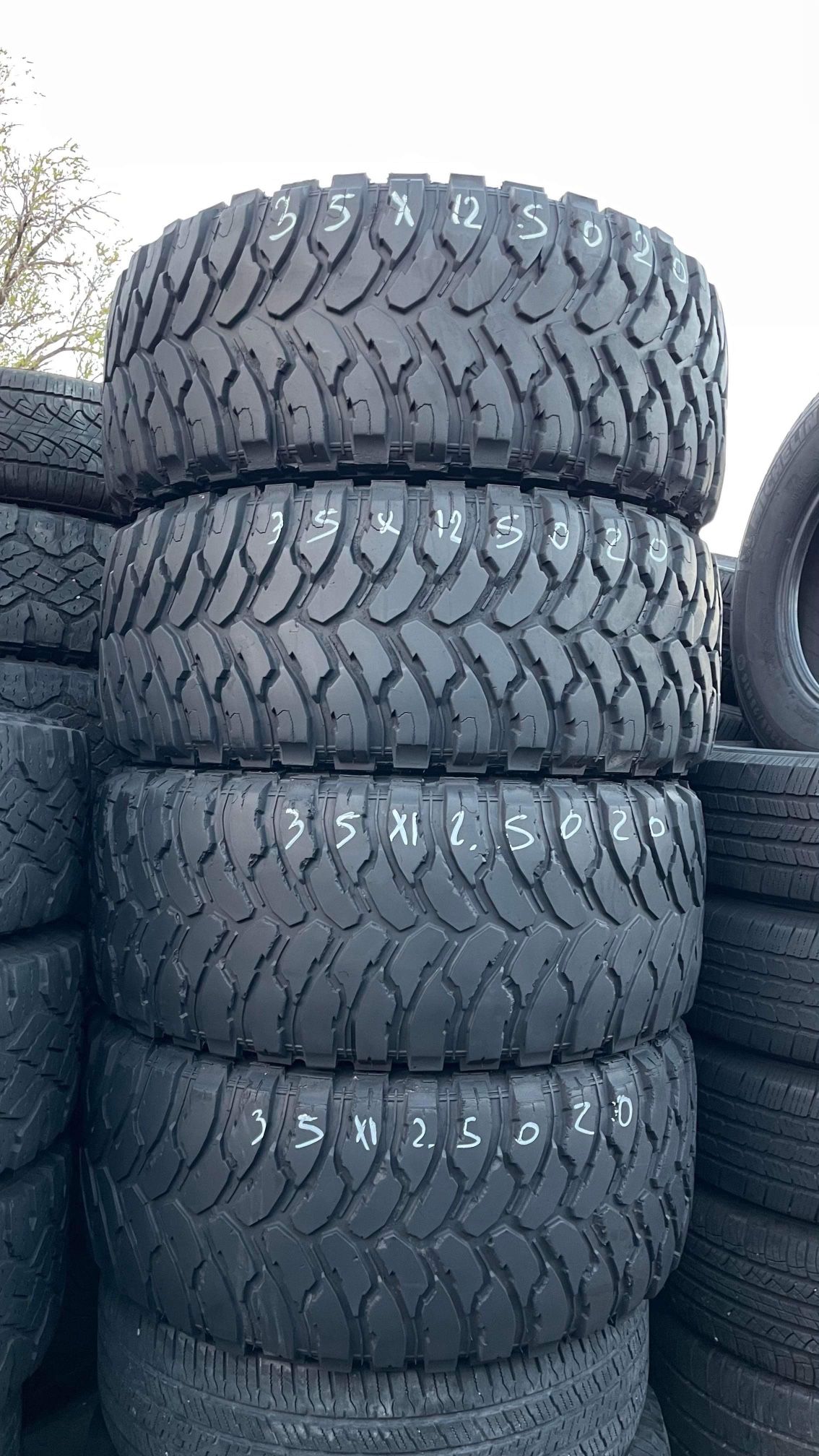 ‼️set Of Tires 35x13.50r20 REDULSON‼️