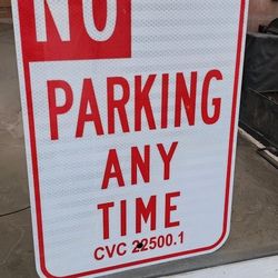 No Parking Sign