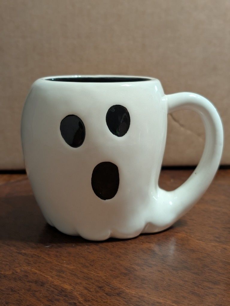 Holiday Home Spooky Ghost Ceramic Mug