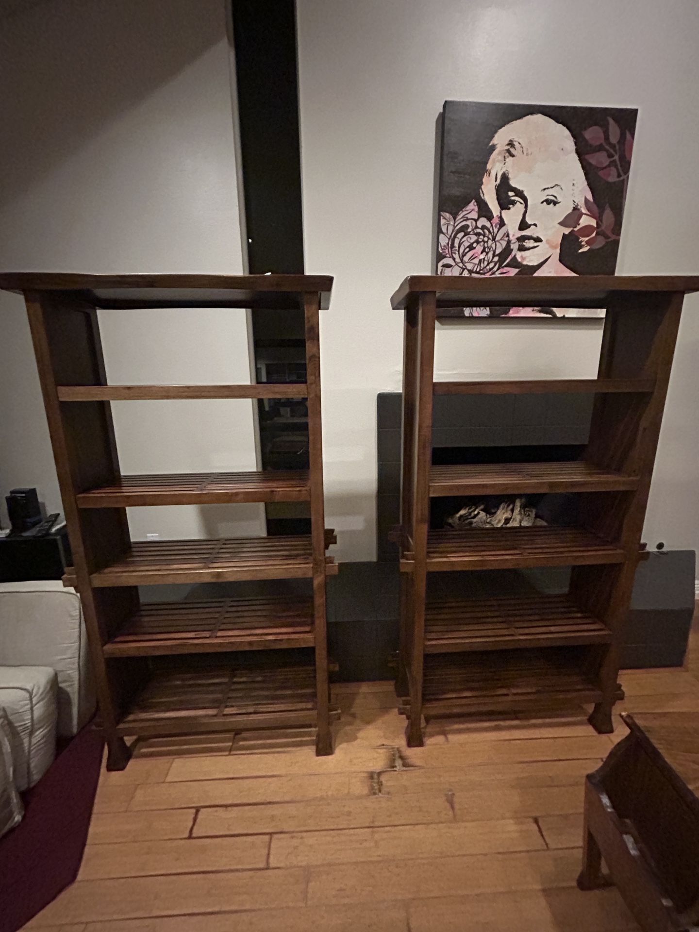 Pair Of Bookshelves
