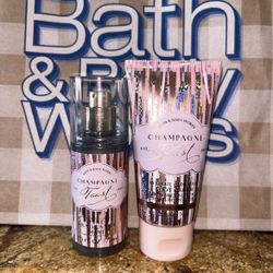 Bath & Body Works Champagne Toast Mini Set 