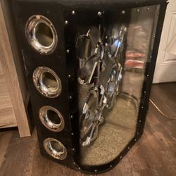 12 In SPEAKERS DUAL AMP SUBWOOFER ILLUMINITES