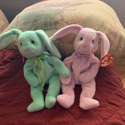 Hippity And Floppity Original 1996 Beanie Baby