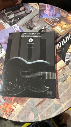 101 Guitar Tips Book by Adam St. James