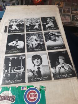 Leaf Pete Rose The Living Legend Baseball Cards