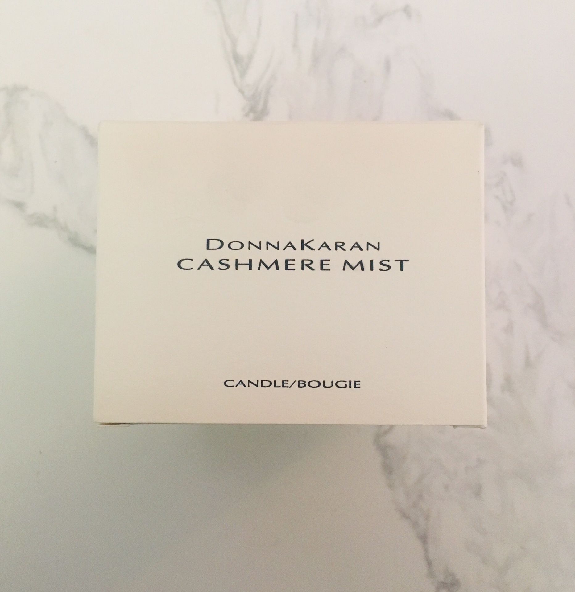 NIB Donna Karan Cashmere Mist Luxury Candle