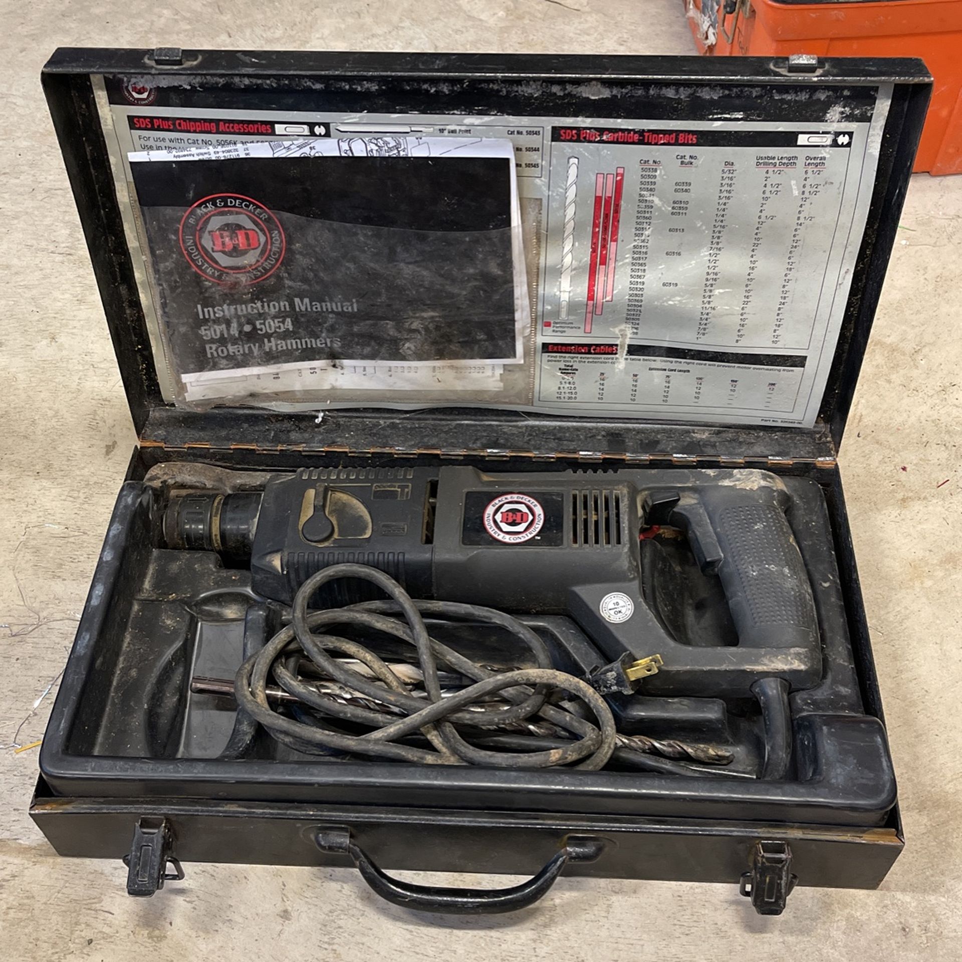Rotary Hammer, Black & Decker