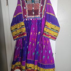 Afghan Dress 3 Pieces 