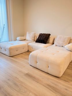 Beige Sofa