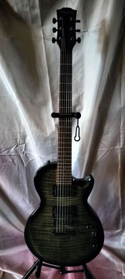 New Aklot Lorien Series electric guitar with new gig bag cable and shoulder strap