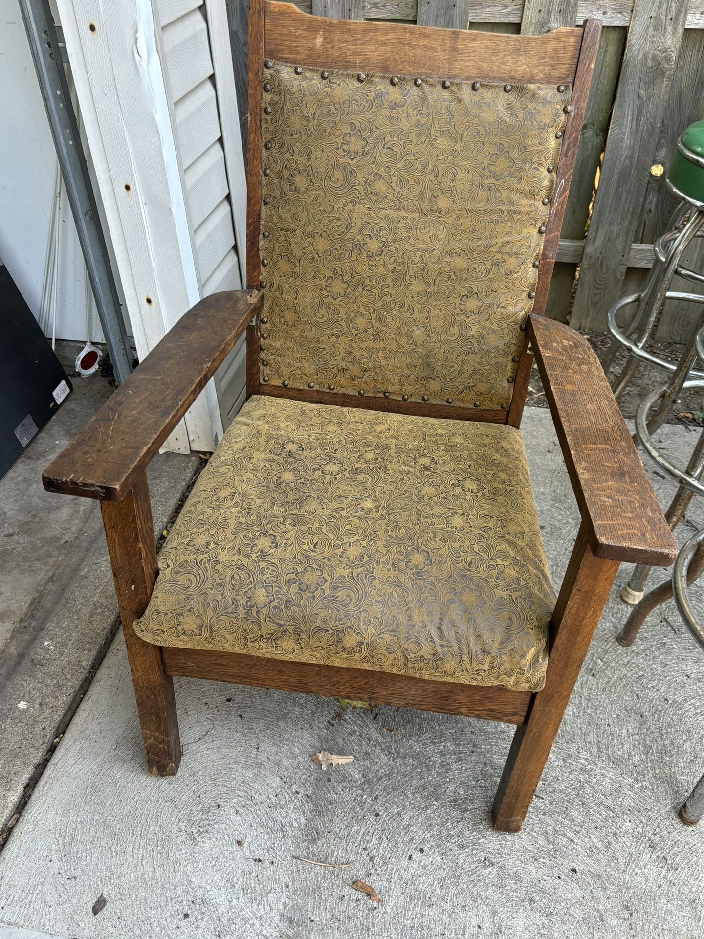 Antique Queen Throne Chair 