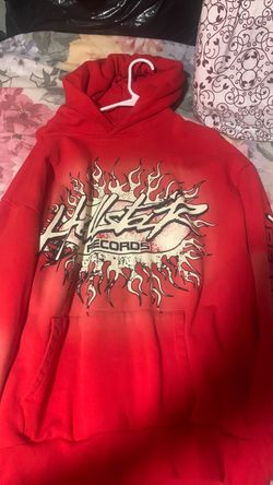 Hellstar Records Red Graphic Hoodie
