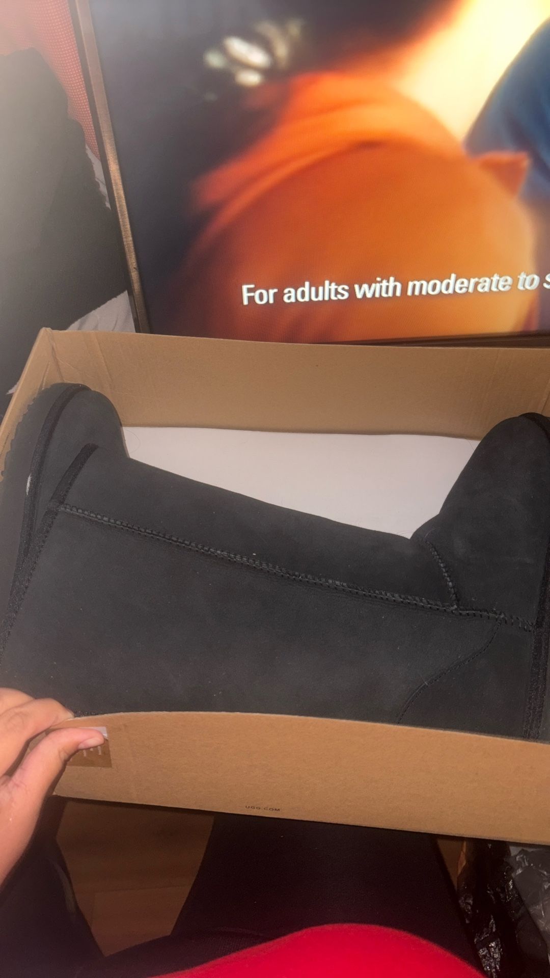 Uggs Black Worn Once