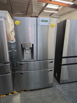 LG 4-Door Refrigerator w/ Full-Convert Drawer — $1,800 — Open Box