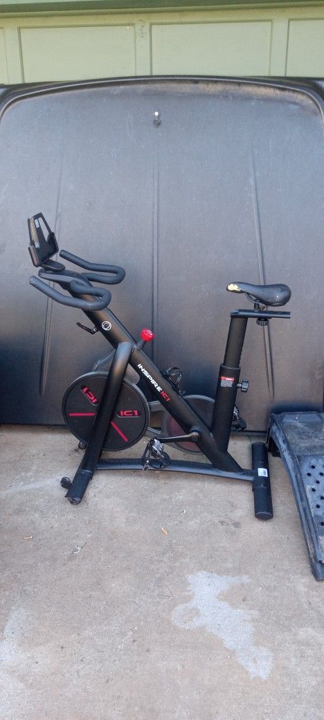 exercise bike.