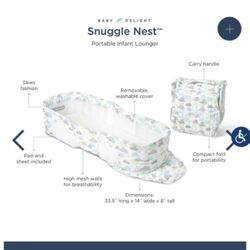 Snuggle Nest Portable Infant Sleeper