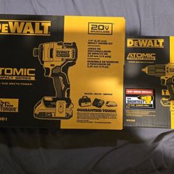 New DeWalt High Impact Drill Set