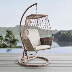 Members Mark Bisbee Rope Swing Hanging Chair Brand New 