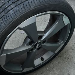 19” STOCK RIMS/TIRES OFF AUDI 3