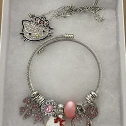 Hello Kitty Jewelry Set