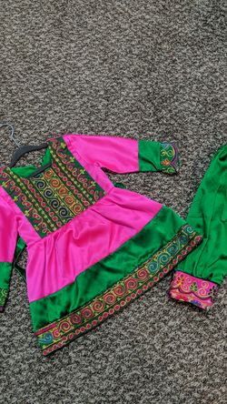 Little girls afghan outfit!!