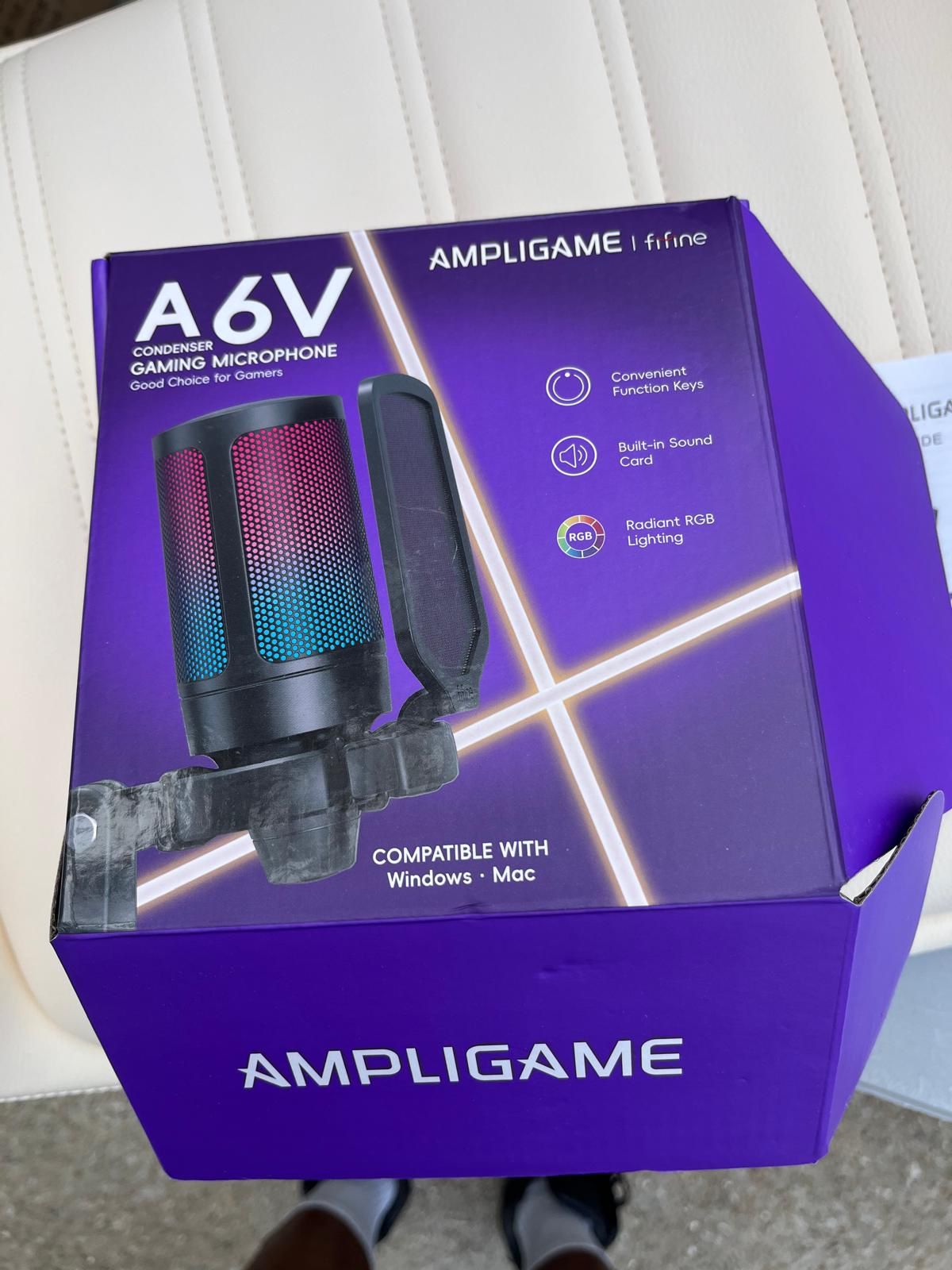 Streaming, Gaming PC System Microphone 