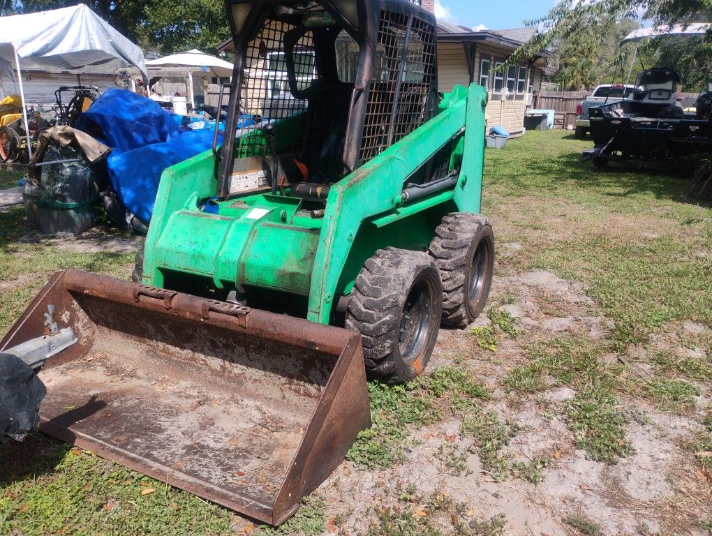 Bobcat And Trailer