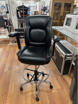 Ergonomic Mid-Back Premium Faux Leather