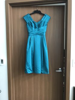 Teal Bridesmaid dress