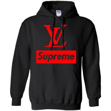 Louis Vuitton supreme hoodie