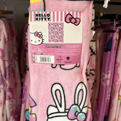 Hello Kitty Easter Baby Blanket