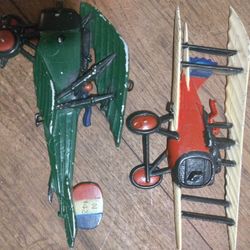 Vintage Airplane Wall Hangers
