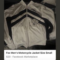 Fox Racing Jacket Size small. 