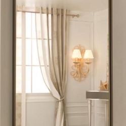 Bronze Metal Frame Mirror 
